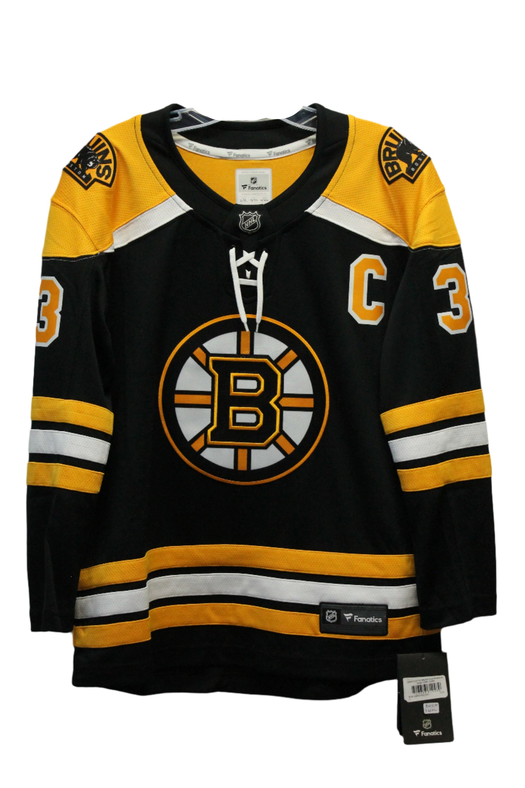 NHL Boston Bruins Youth Fanatics L/XL "Chara" Premier Jersey (Sale)