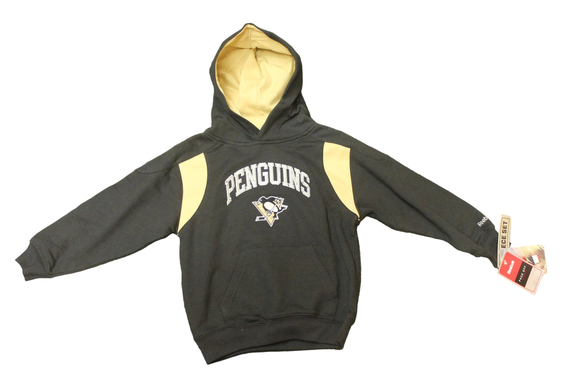 NHL Pittsburgh Penguins Kids Reebok 2 piece Hooded Track Set