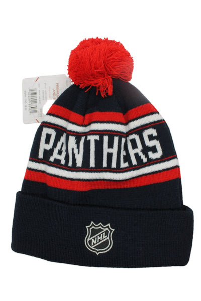 NHL Florida Panthers Youth Knit Toque with Pom