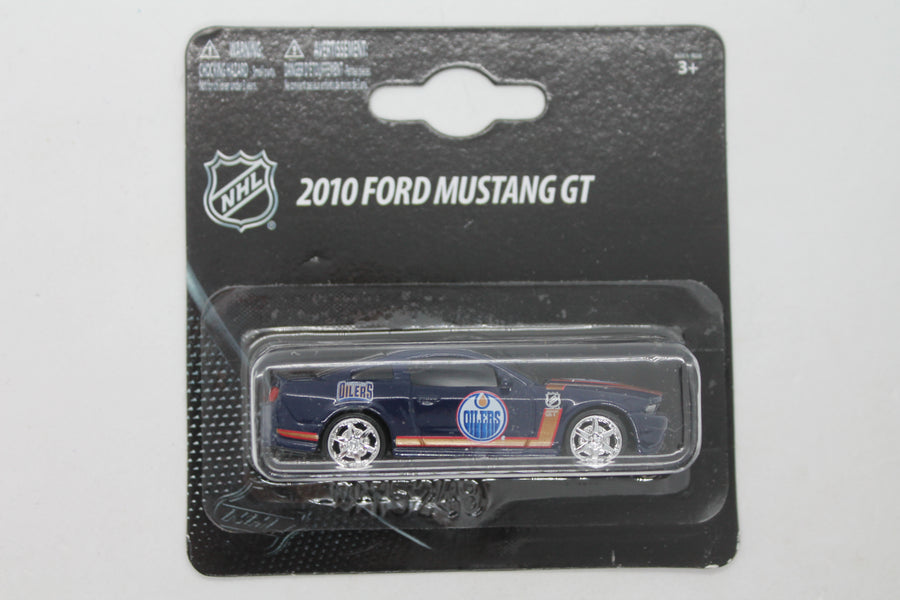 NHL Edmonton Oilers NHL Top Dog Collectibles 1:64 Ford Mustang GT Diecast