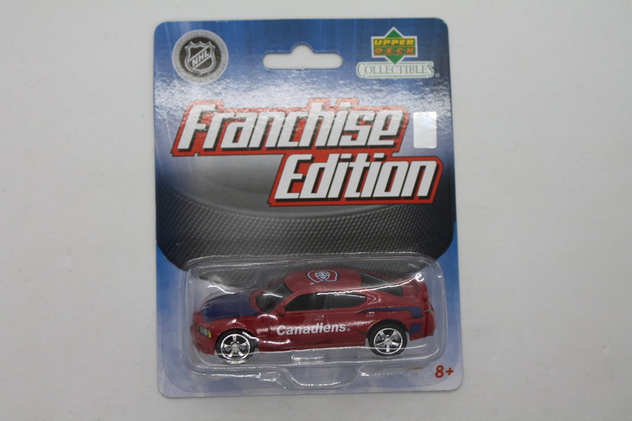 NHL Montreal Canadiens NHL Upper Deck Collectibles 1:64 Dodge Charger Diecast