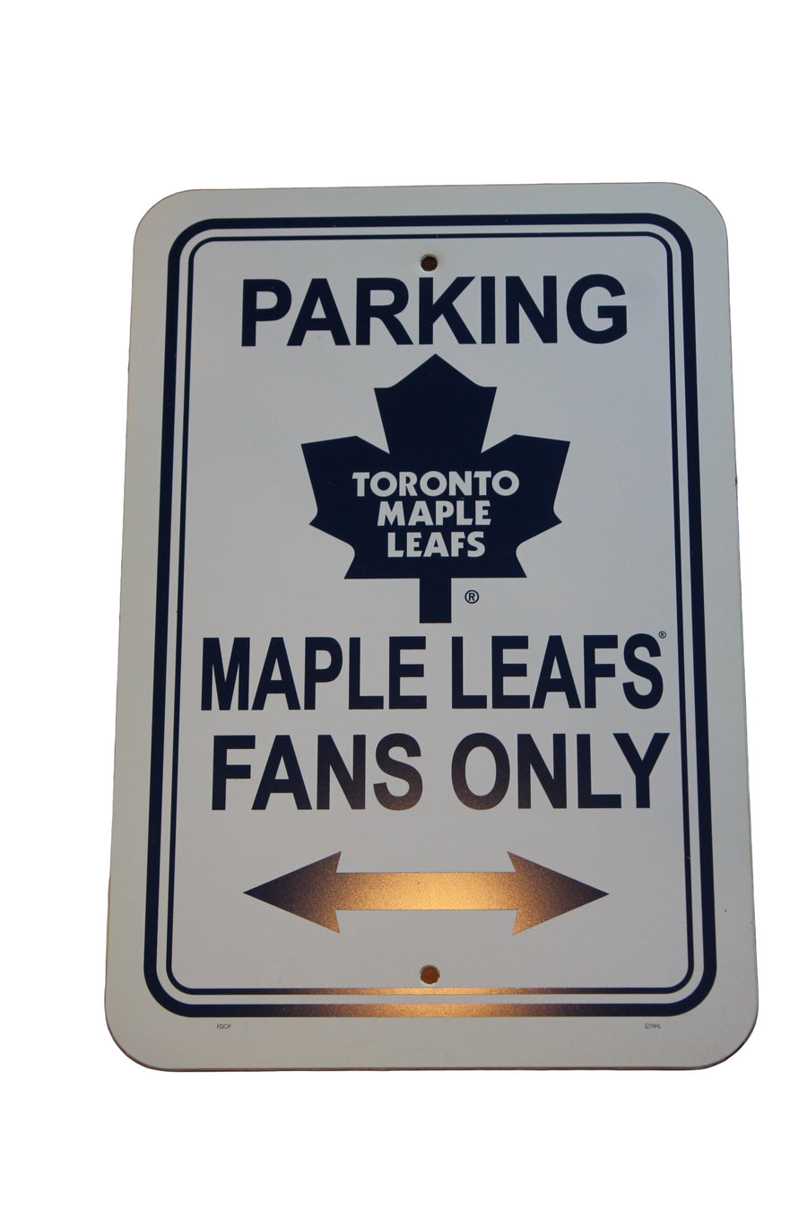 NHL Toronto Maple Leafs Parking Sign