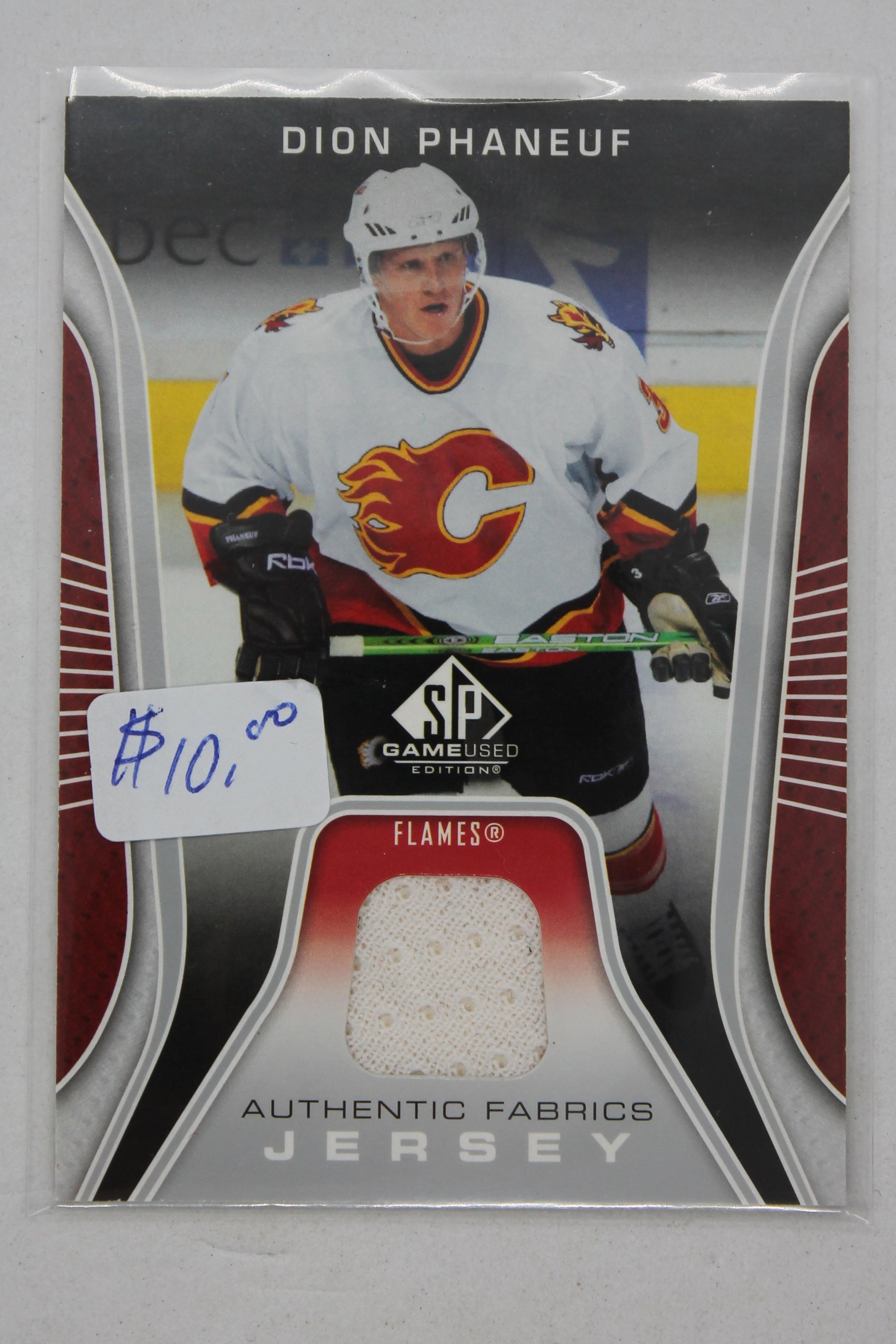 Dion Phaneuf 2006-07 SP Game Used Edition - Authentic Fabrics - Jersey #AF-DP Jersey Card