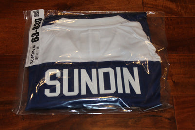 Mats Sundin Toronto Maple Leafs Autographed Blue & White Fanatics Vintage Breakaway Jersey
