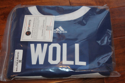 Joseph Woll Toronto Maple Leafs Autographed Blue (Home) Adidas Jersey