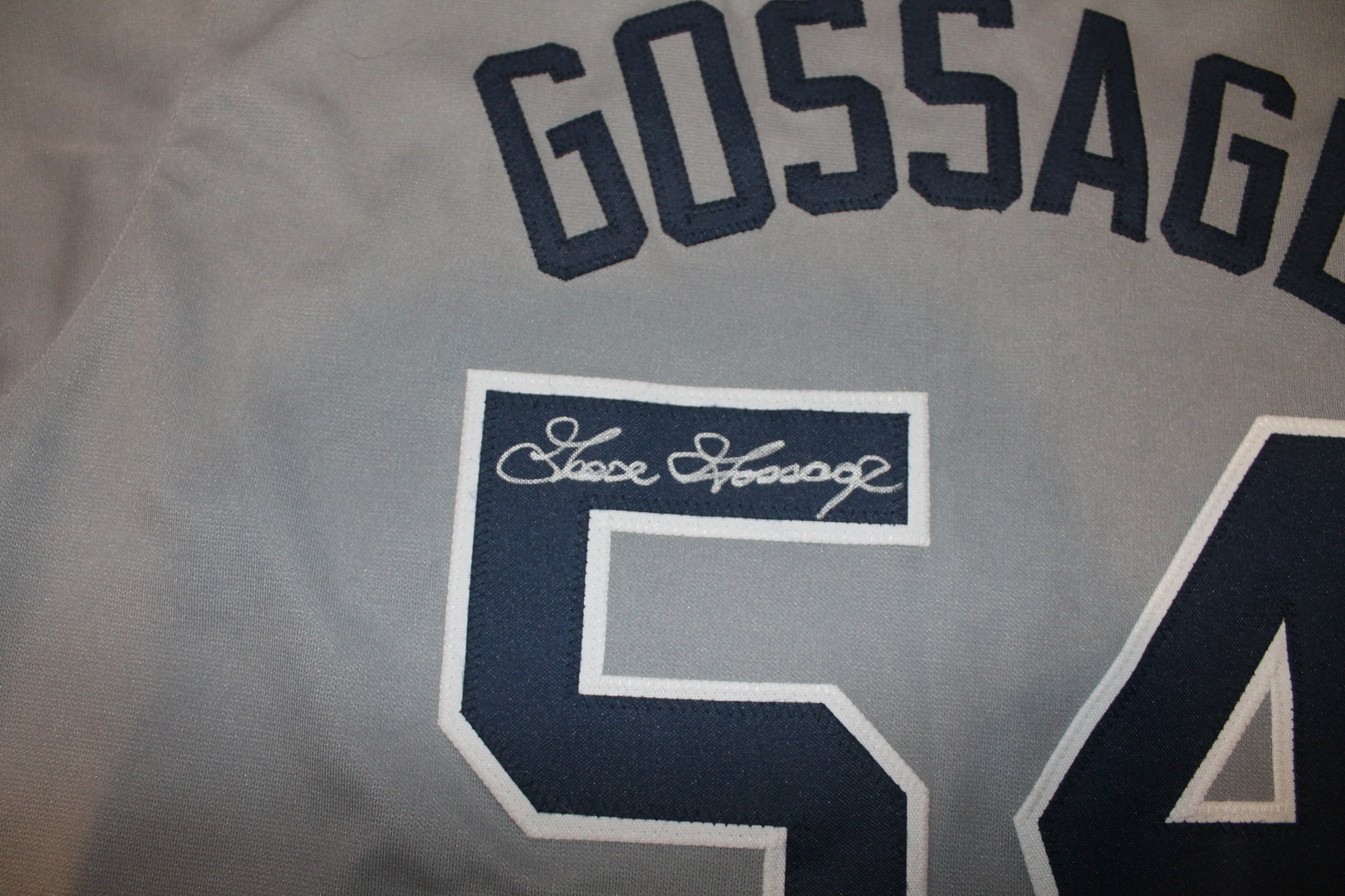 MLB Legends - Goose Gossage #54 Autographed Jersey - New York Yankees