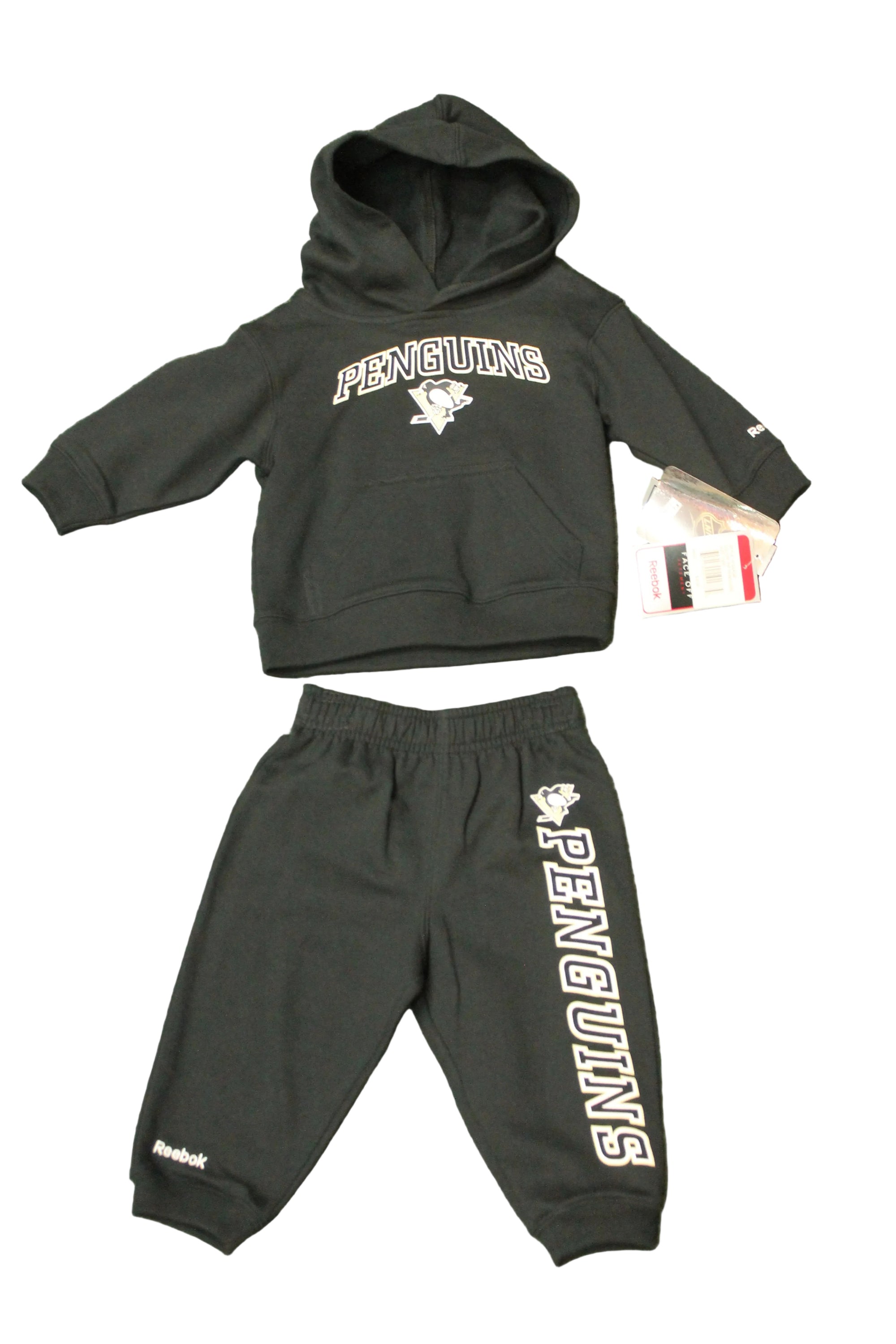 NHL Pittsburgh Penguins Reebok Infant Hooded Track Suit