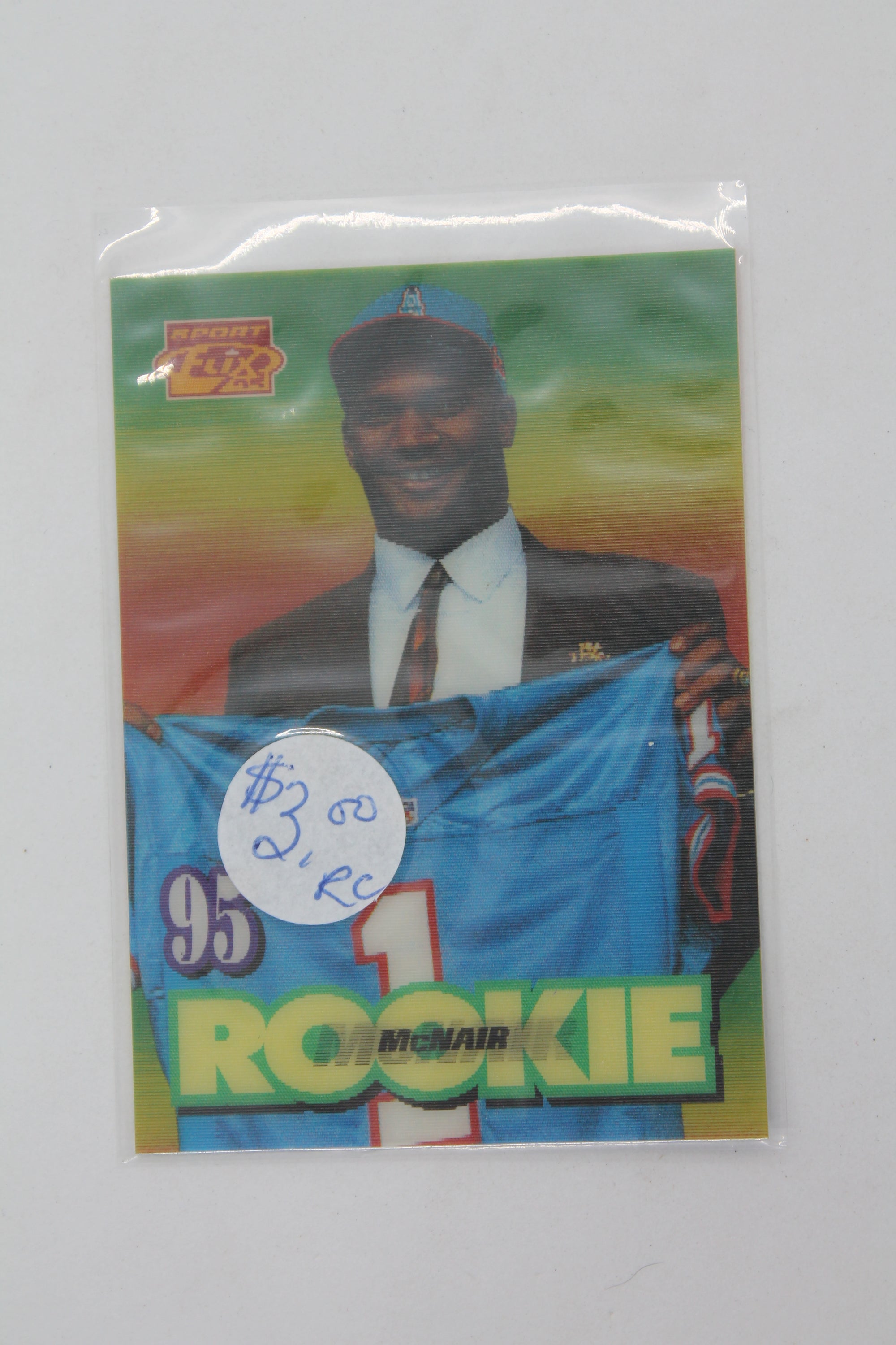 Steve McNair 1995 Sportflix Rookie Card