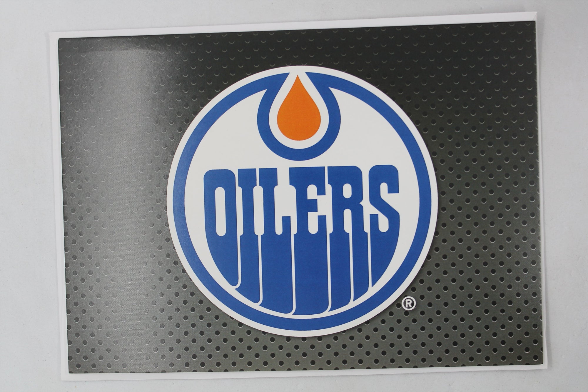 NHL Edmonton Oilers card - Blank inside