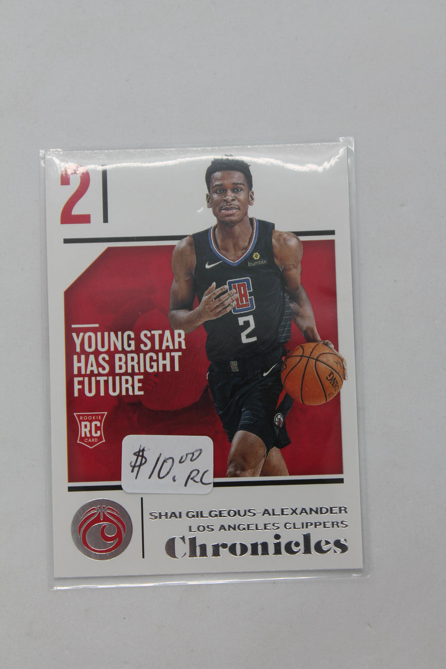 Shai Gilgeous Alexander 2018 Panini Chronicles Rookie Card