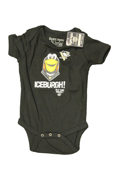 NHL Pittsburgh Penguins Old Time Hockey Iceburgh Infant Onesie