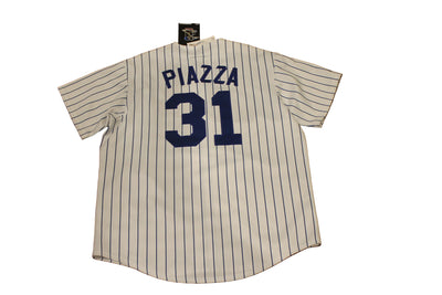 MLB New York Mets Mike Piazza #31 Men's Majestic Baseball Jersey - XLarge