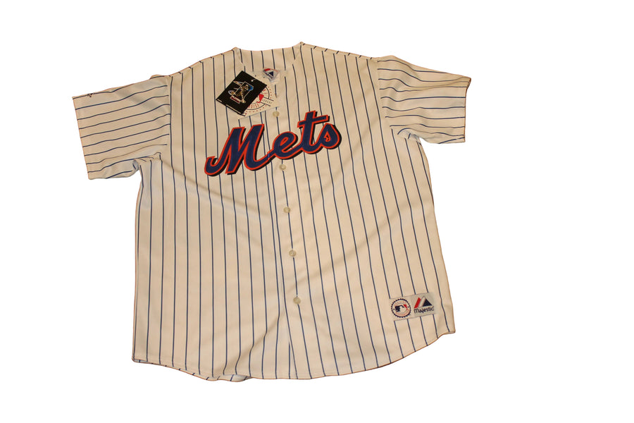 MLB New York Mets Mike Piazza #31 Men's Majestic Baseball Jersey - XLarge