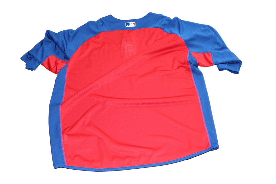 MLB Chicago Cubs Men's Majestic Cool Base Baseball Jersey (Blank Back) - XXLarge