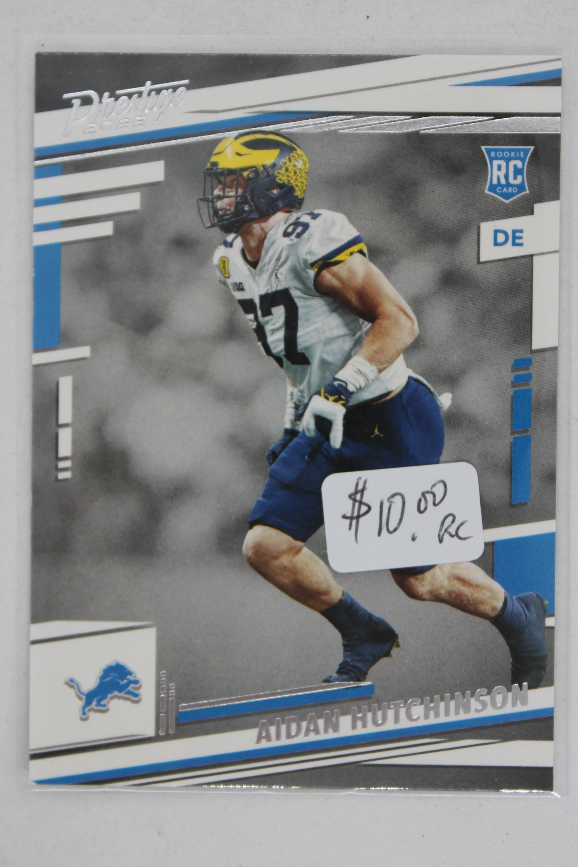 Aidan Hutchinson 2022 Panini Prestige Rookies - Rookie Card