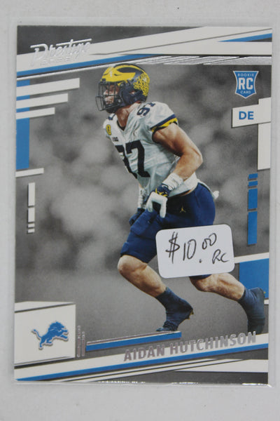 Aidan Hutchinson 2022 Panini Prestige Rookies - Rookie Card