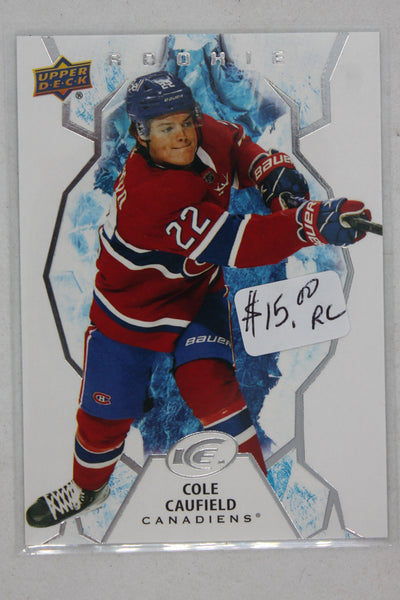 Cole Caufield 2021-22 Upper Deck Ice Rookie Rookie Card