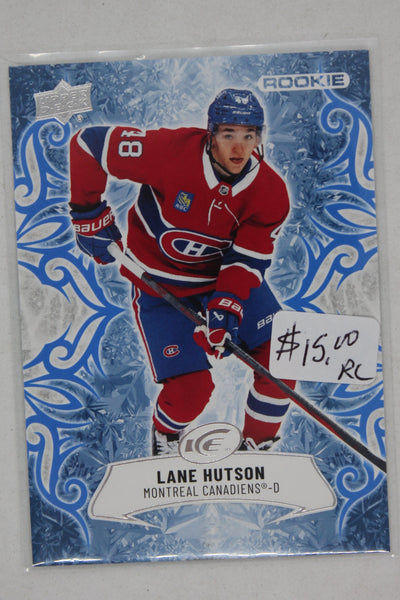 Lane Hutson 2024-25 Upper Deck Ice Rookies Rookie Card