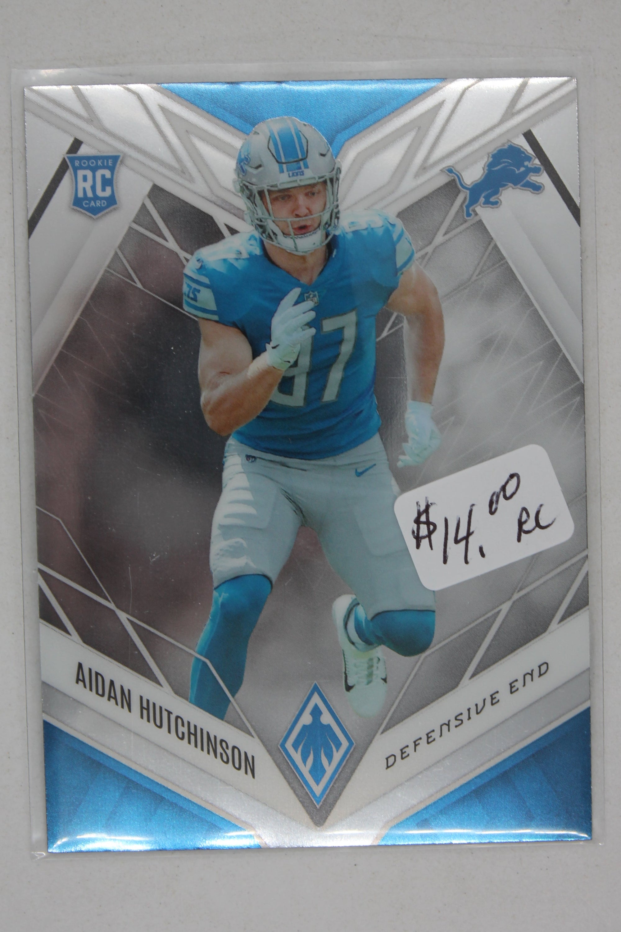 Aidan Hutchinson 2022 Panini Phoenix Rookies - Rookie Card