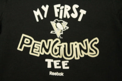 NHL Pittsburgh Penguins Old Time Hockey Infant "My First Penguins Tee" Tee