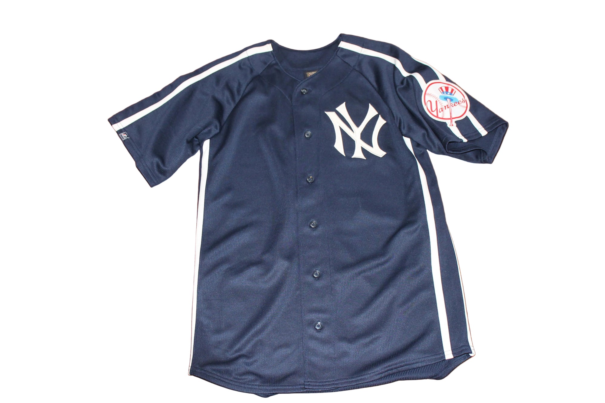 MLB New York Yankees Babe Ruth #3 Majestic Cooperstown Cool Base Men's Jersey - Small