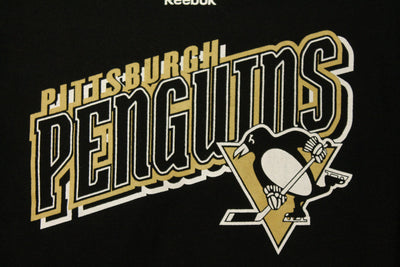 NHL Pittsburgh Penguins Kids Reebok Long Sleeve Tee - Size 5/6