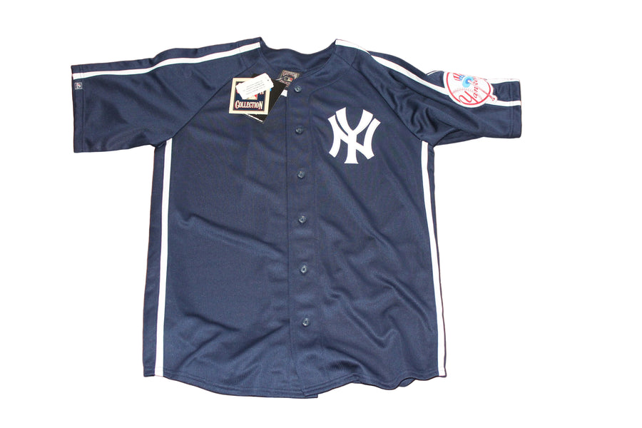 MLB New York Yankees Mickey Mantle #7 Majestic Cooperstown Cool Base Men's Jersey - Medium