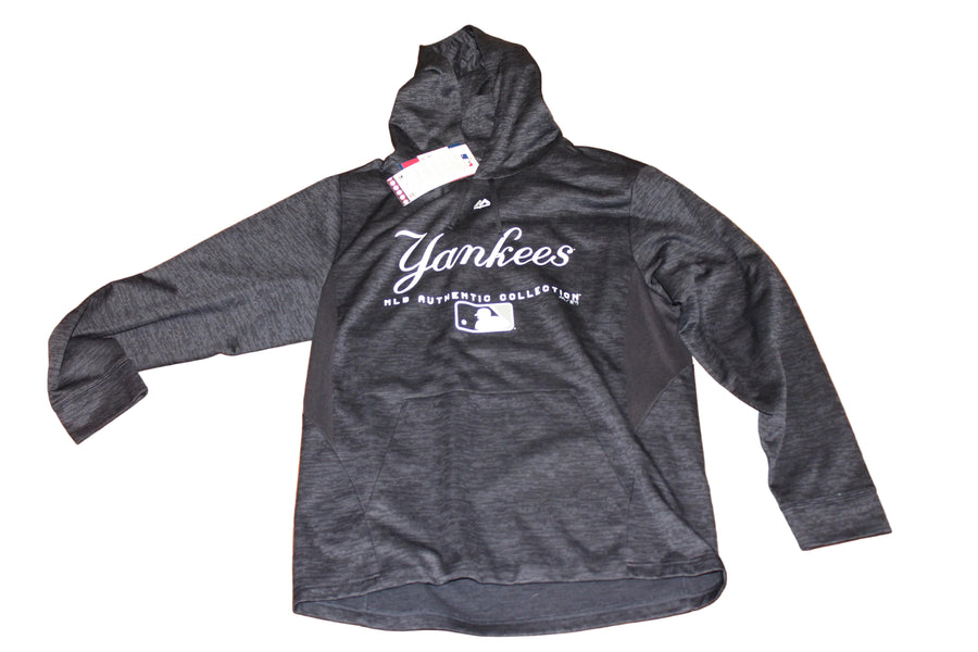 MLB New York Yankees Therma Base Hoodie - Majestic Authentic Collection