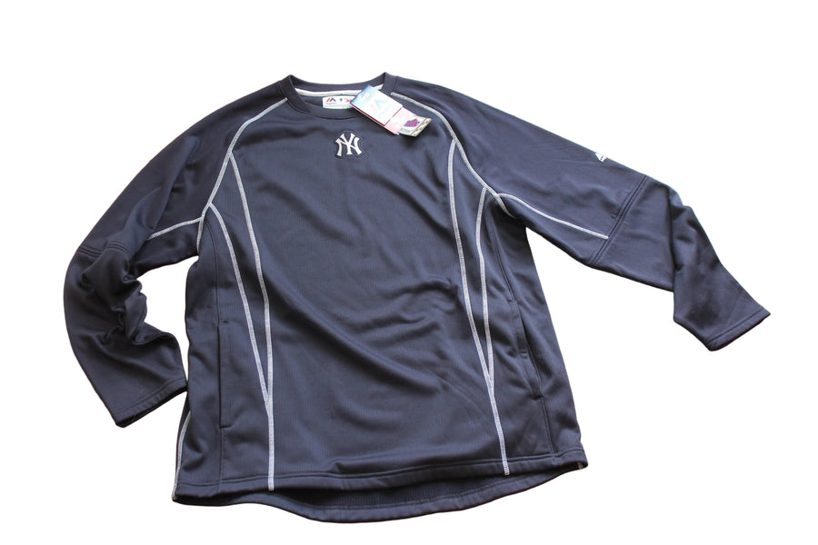 MLB New York Yankees Men's Long Sleeve - Majestic - Authentic Collection - Large