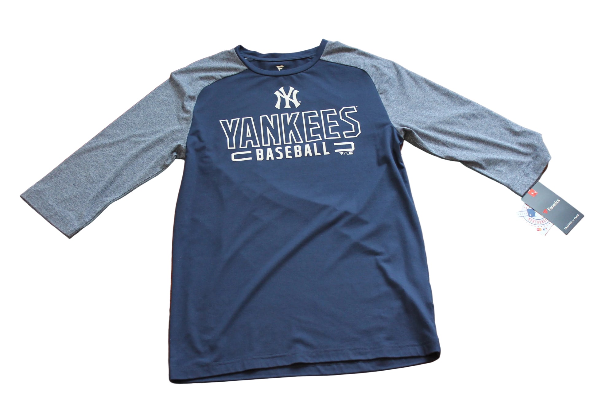 MLB New York Yankees Men's 3/4 Sleeve Tee - Fanatics