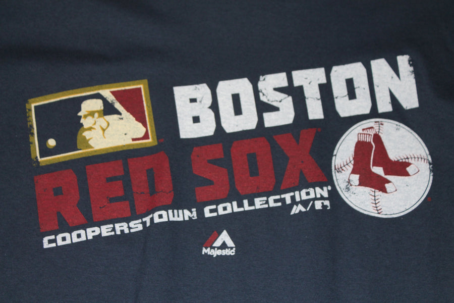 MLB Boston Red Sox Men's Tee - Majestic Cooperstown Collection