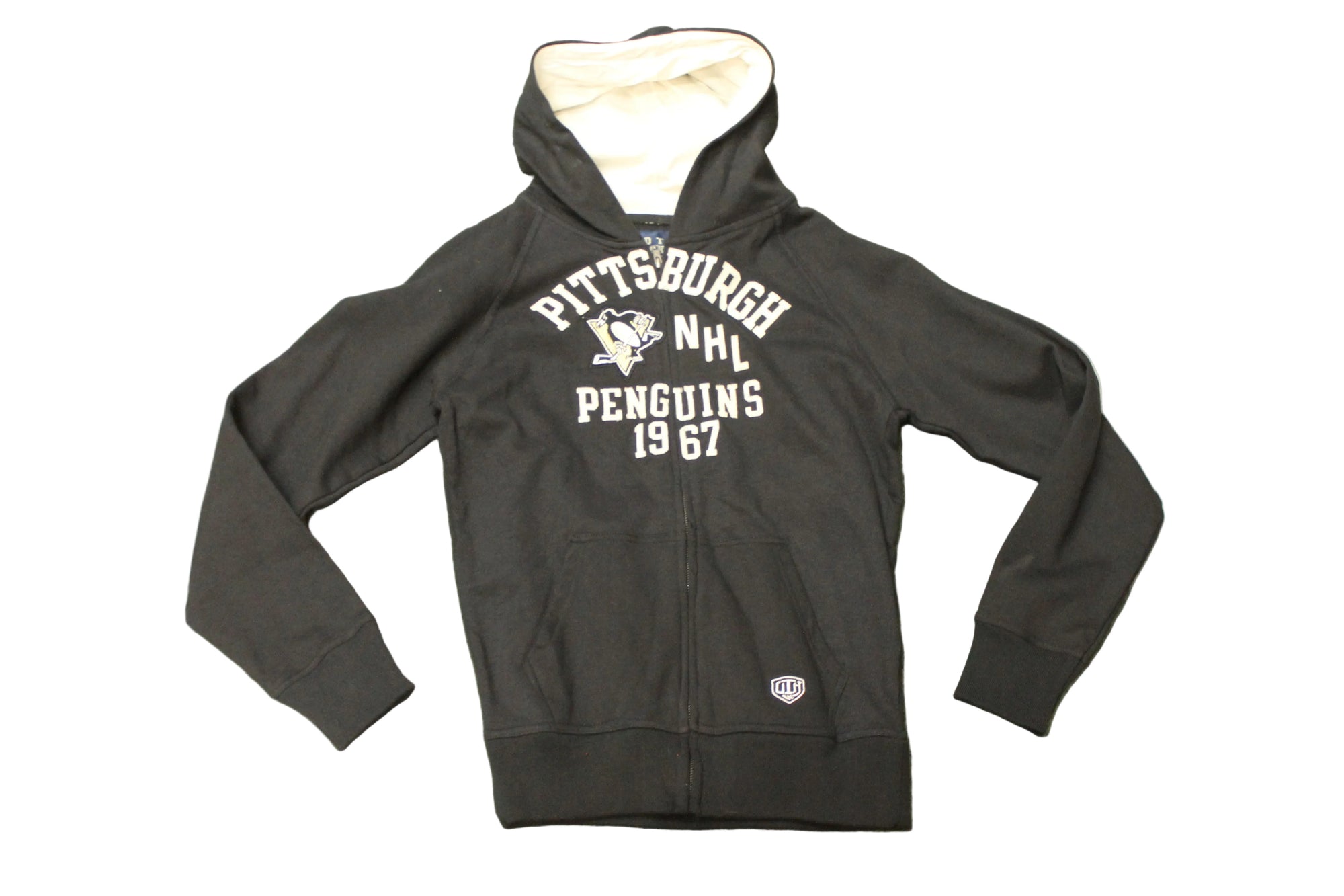 NHL Pittsburgh Penguins Old Time Hockey Youth Zip-Up Hoodie