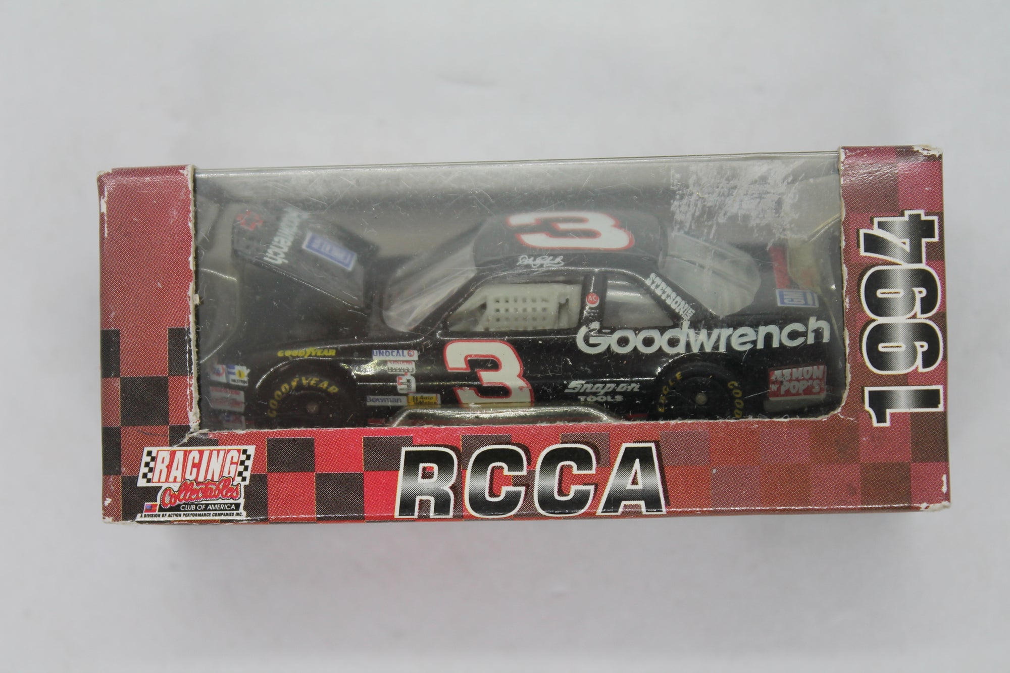 1994 RCCA #3 Dale Earnhardt Goodwrench Lumina 1/64 Hood Opens 1/64 Diecast