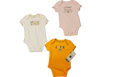 NHL Pittsburgh Penguins 3 piece Infant "Cutie" Creeper Set
