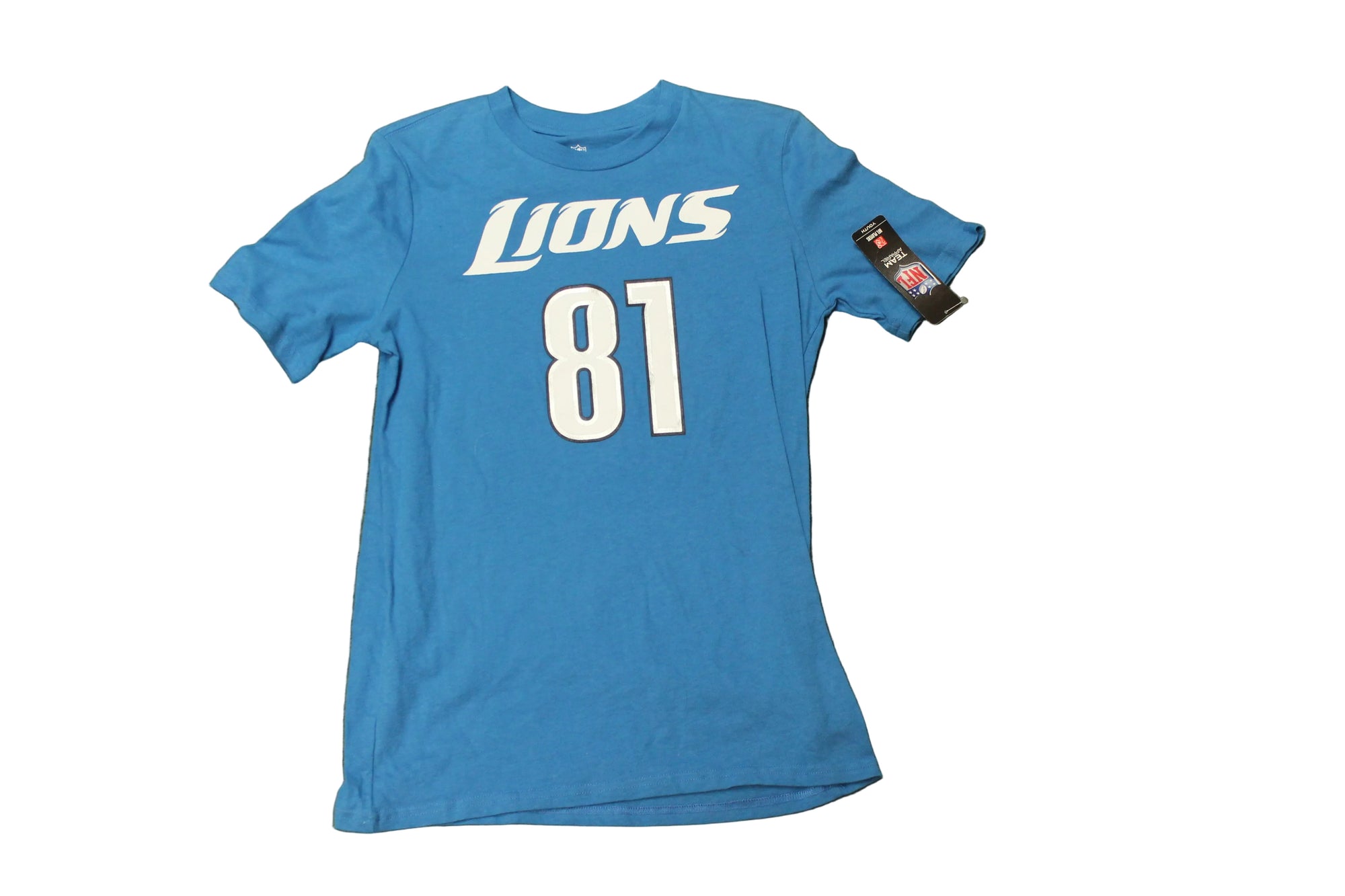 NFL Detroit Lions Puma Youth Calvin Johnson #81 Tee - Youth Large