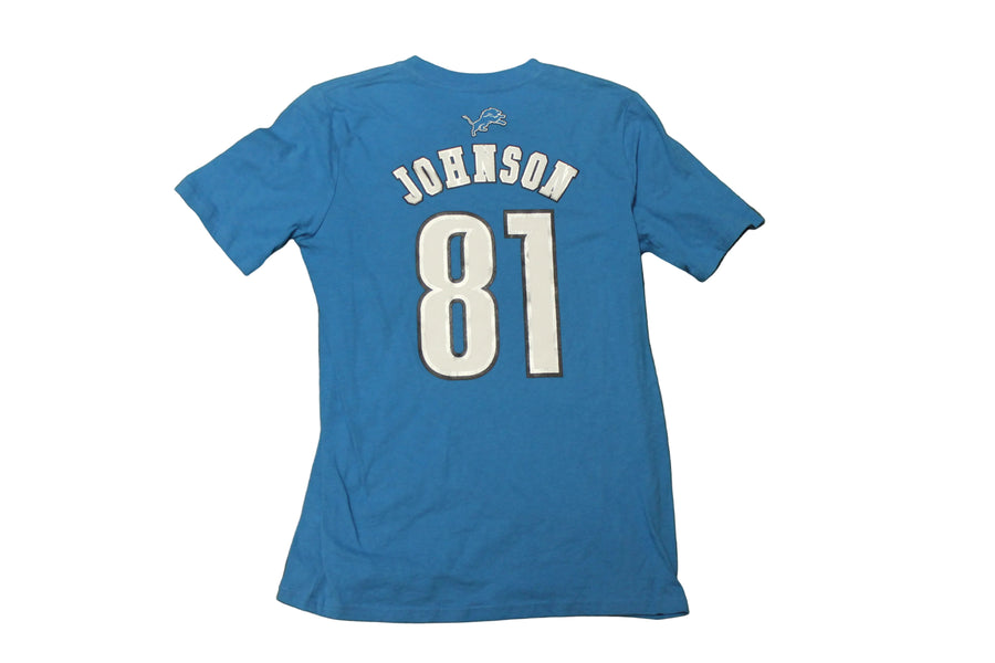 NFL Detroit Lions Puma Youth Calvin Johnson #81 Tee - Youth Large