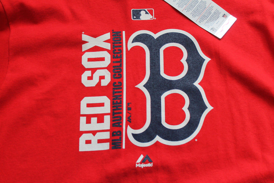 MLB Boston Red Sox Men's Long Sleeve Tee - Authentic Collection - XXLarge