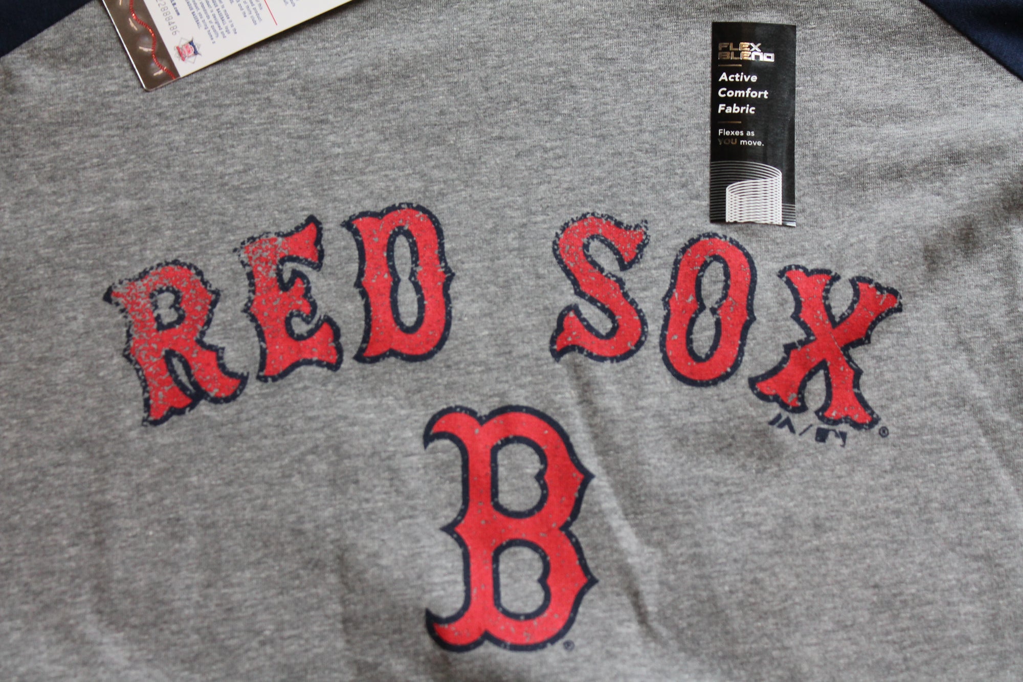 MLB Boston Red Sox Men's 3/4 Sleeve Tee - XXXLarge