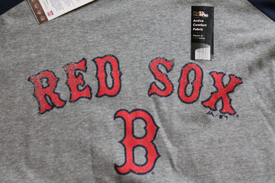 MLB Boston Red Sox Men's 3/4 Sleeve Tee - XXXLarge