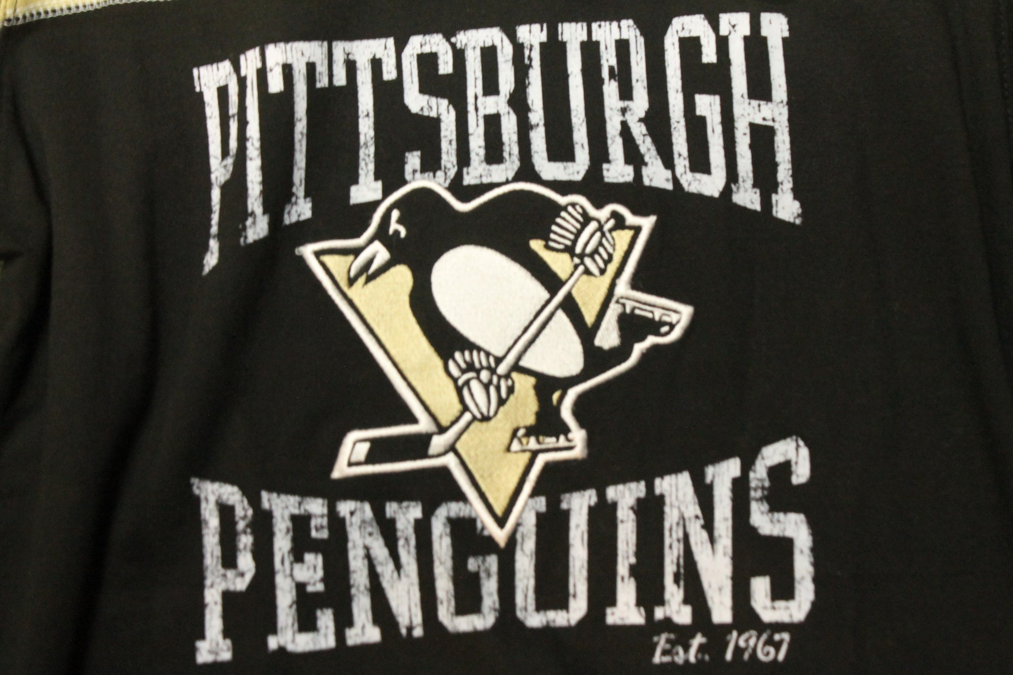 NHL Pittsburgh Penguins Old Time Hockey Youth Lightweight Hoodie