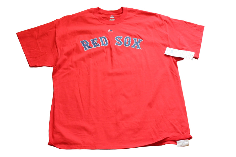 MLB Boston Red Sox Men's Tee - Majestic - Red - XXLarge