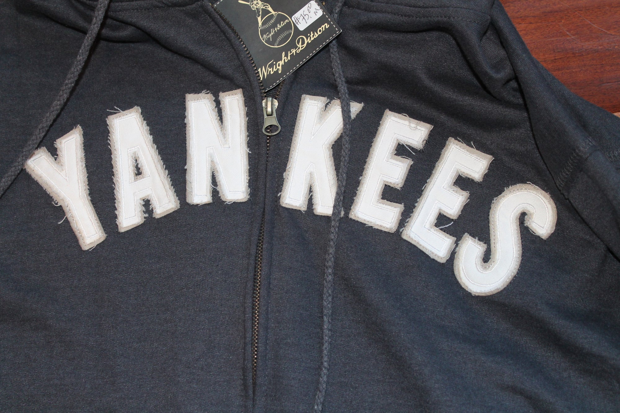 MLB New York Yankees Men's Wright & Ditson Zip-Up Hoodie