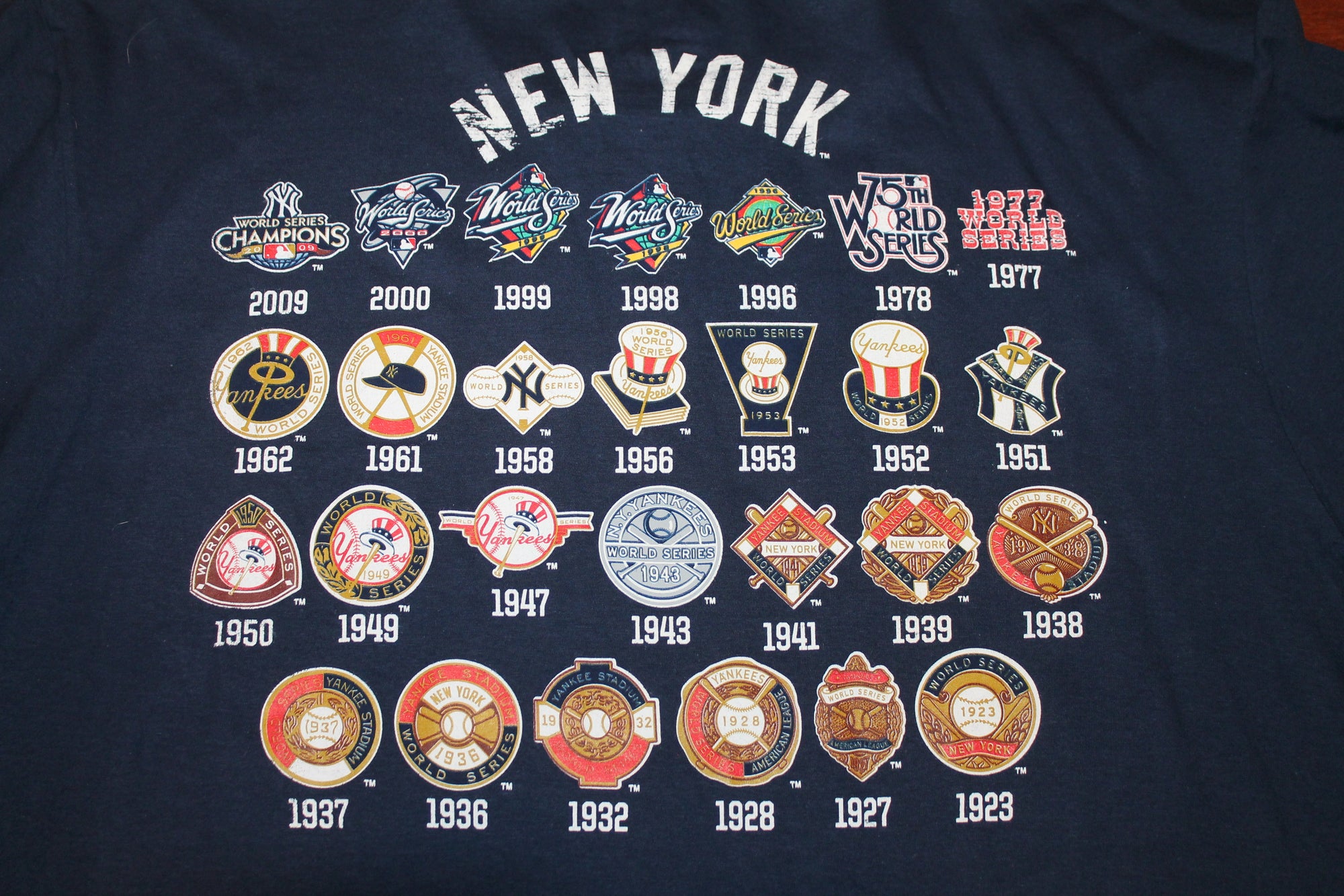 MLB New York Yankees Men's Short Sleeve Championships Tee - XXLarge