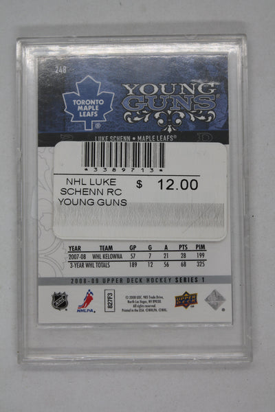Luke Schenn 2008-09 Upper Deck Young Guns Rookie Card