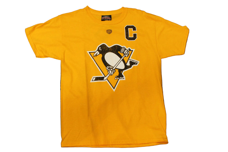 NHL Pittsburgh Penguins Youth Old Time Hockey "Lemieux #66" Tee - Youth Large