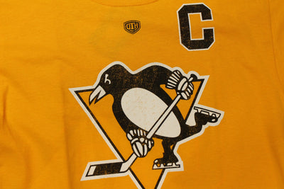 NHL Pittsburgh Penguins Youth Old Time Hockey "Lemieux #66" Tee - Youth Large
