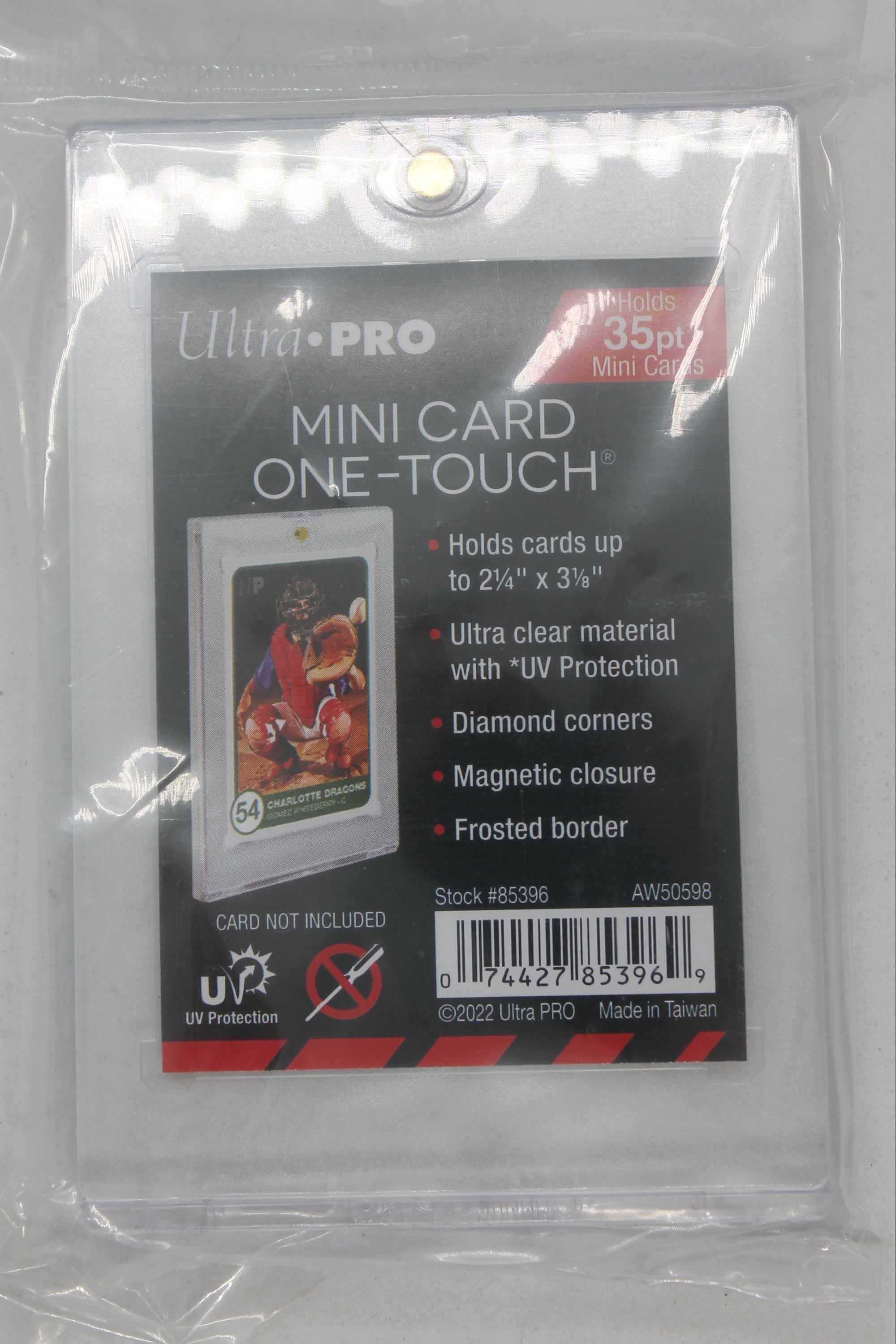Ultra Pro One-Touch Mini Card Holder (holds 35pt card)