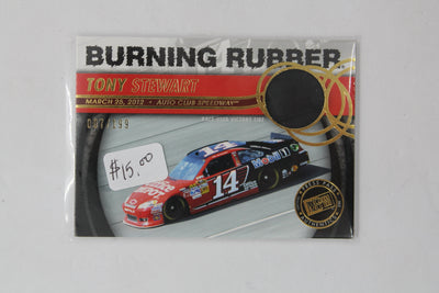 Tony Stewart 2013 Press Pass - Burning Rubber #BR-TS2 #007/199