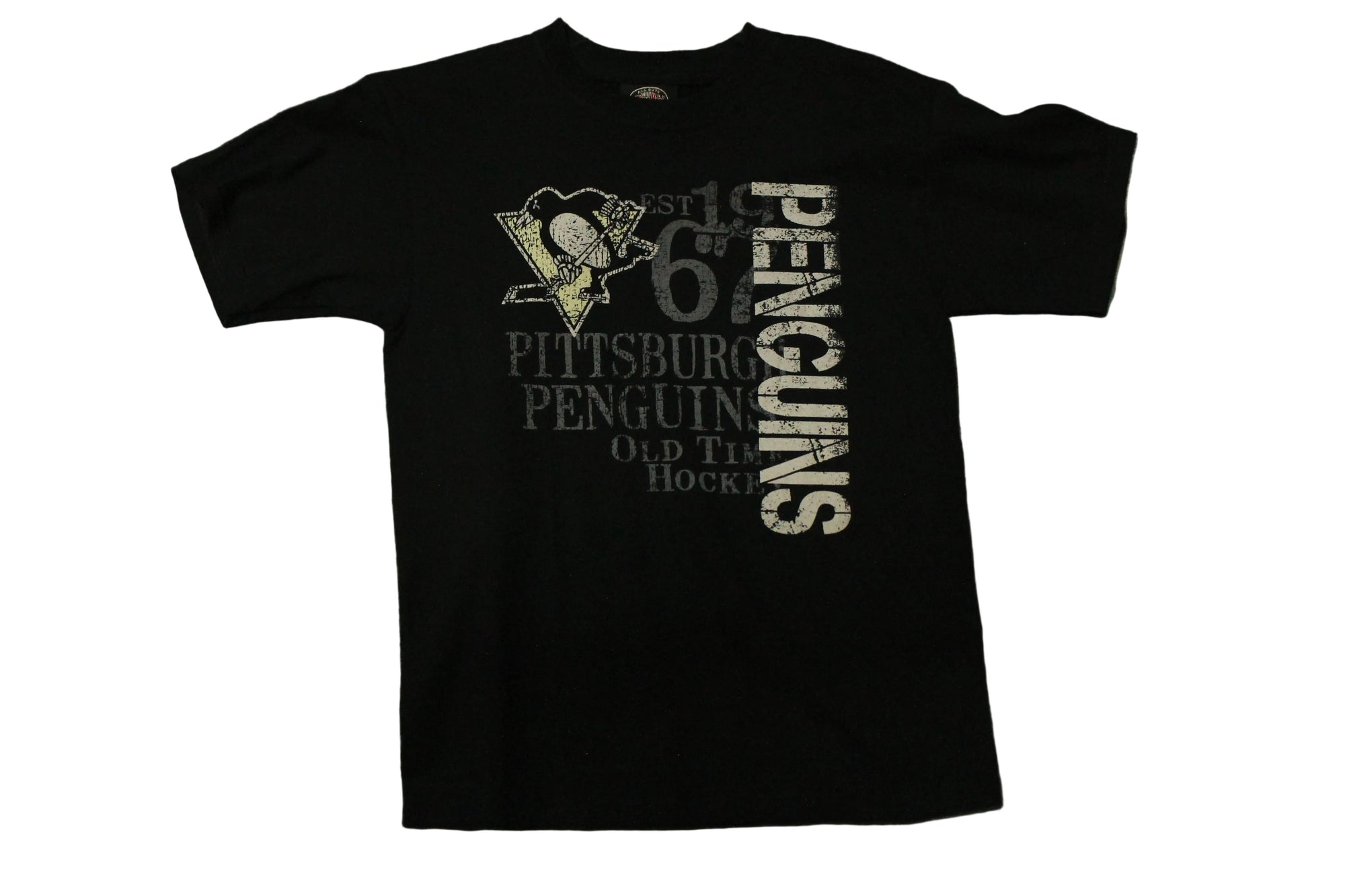 NHL Pittsburgh Penguins Youth Old Time Hockey Tee (Sale)