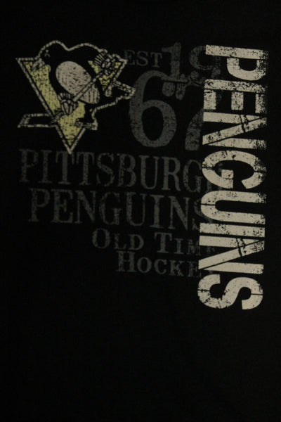 NHL Pittsburgh Penguins Youth Old Time Hockey Tee (Sale)